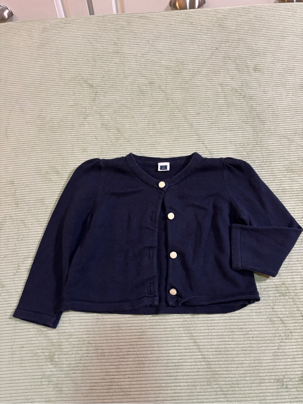 Janie and Jack Navy Cardigan with Buttons